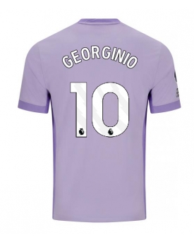 Brighton Georginio Rutter #10 Maglia Gara Trasferta Repliche 2025-26 Maniche Corte